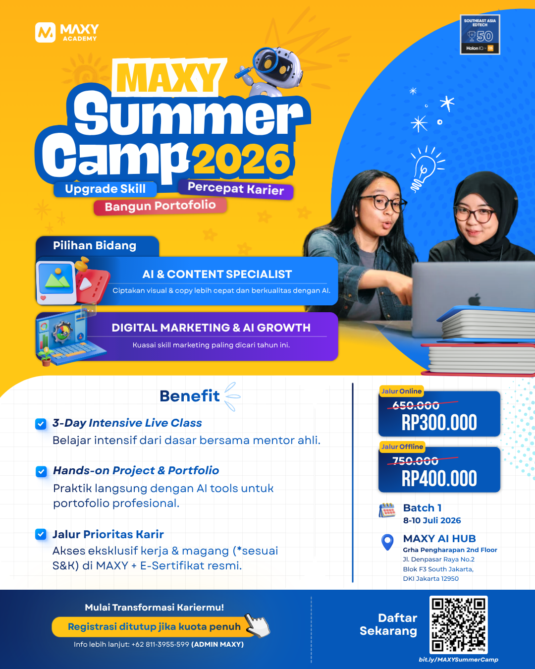MAXY Summer Camp - ONLINE
